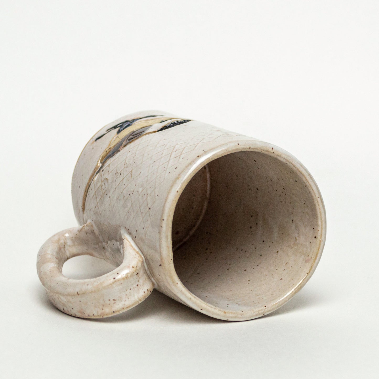 Chickadee White 14 oz Mug