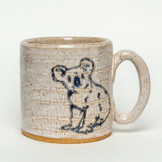 Koala on White 10oz Stoneware Mug