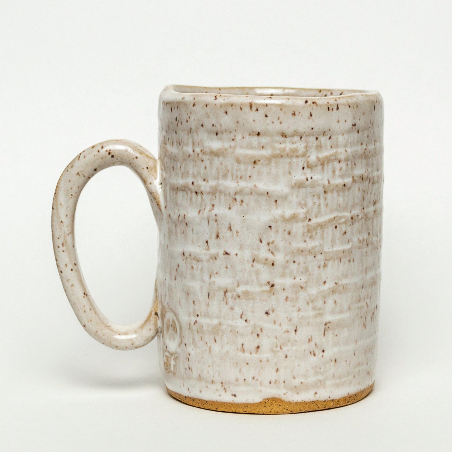 Penguin White Stoneware 14oz Mug