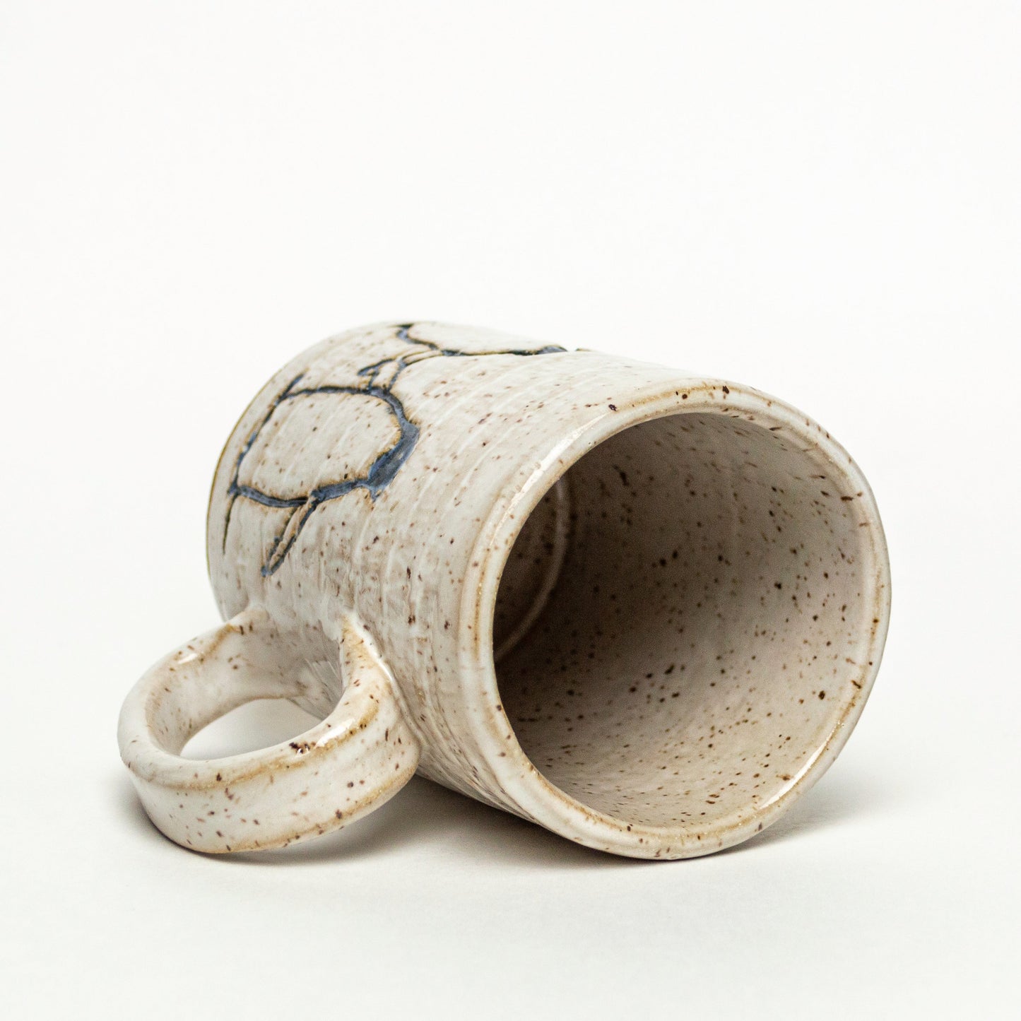 Penguin White Stoneware 14oz Mug