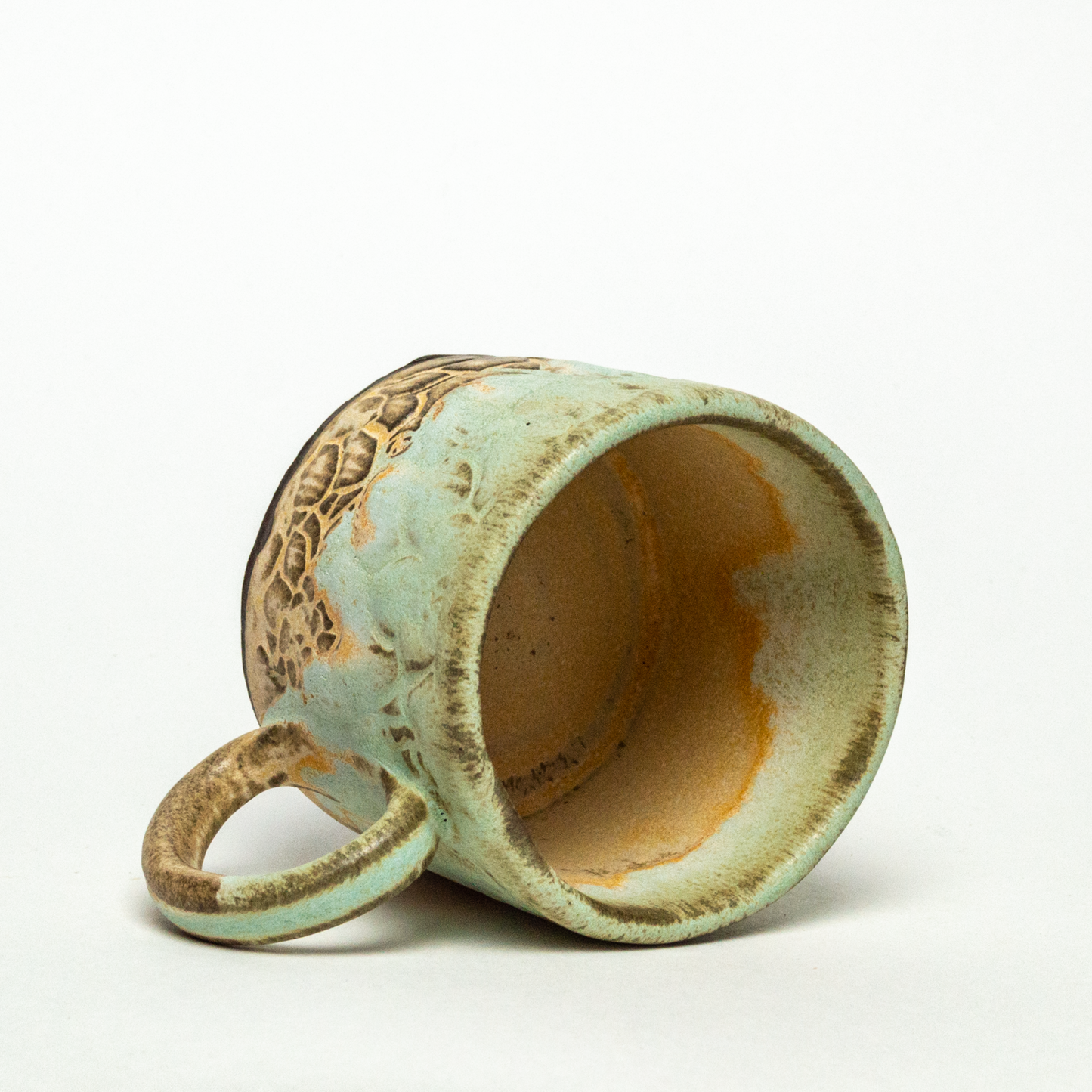 Succulent Green Stoneware 8oz Mug