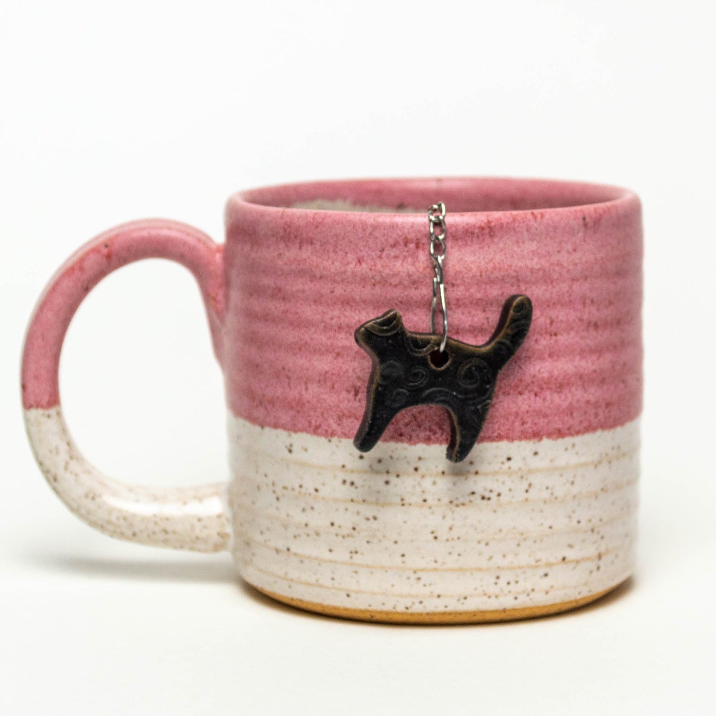 Scaredy Cat Charm w/ Tea Ball Infuser