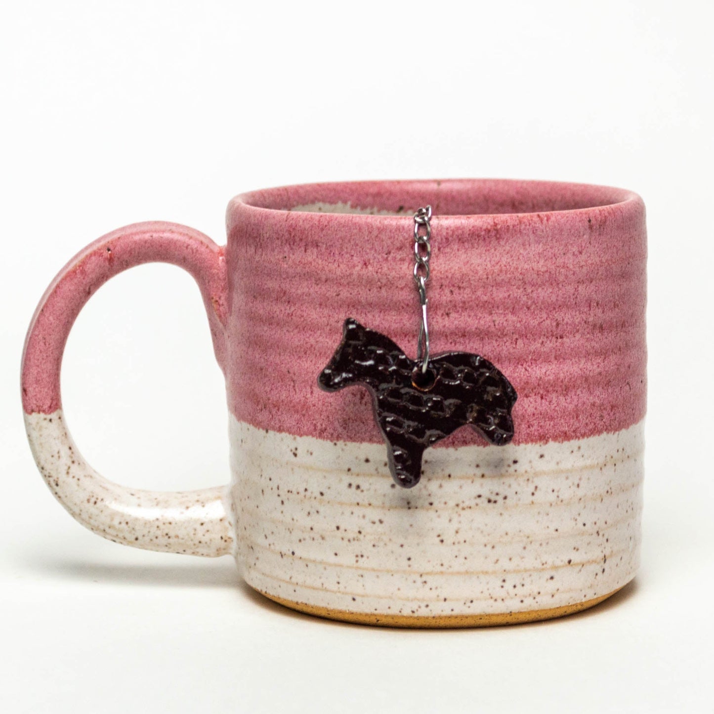 Brown Horse Charm w/ Tea Ball Infuser