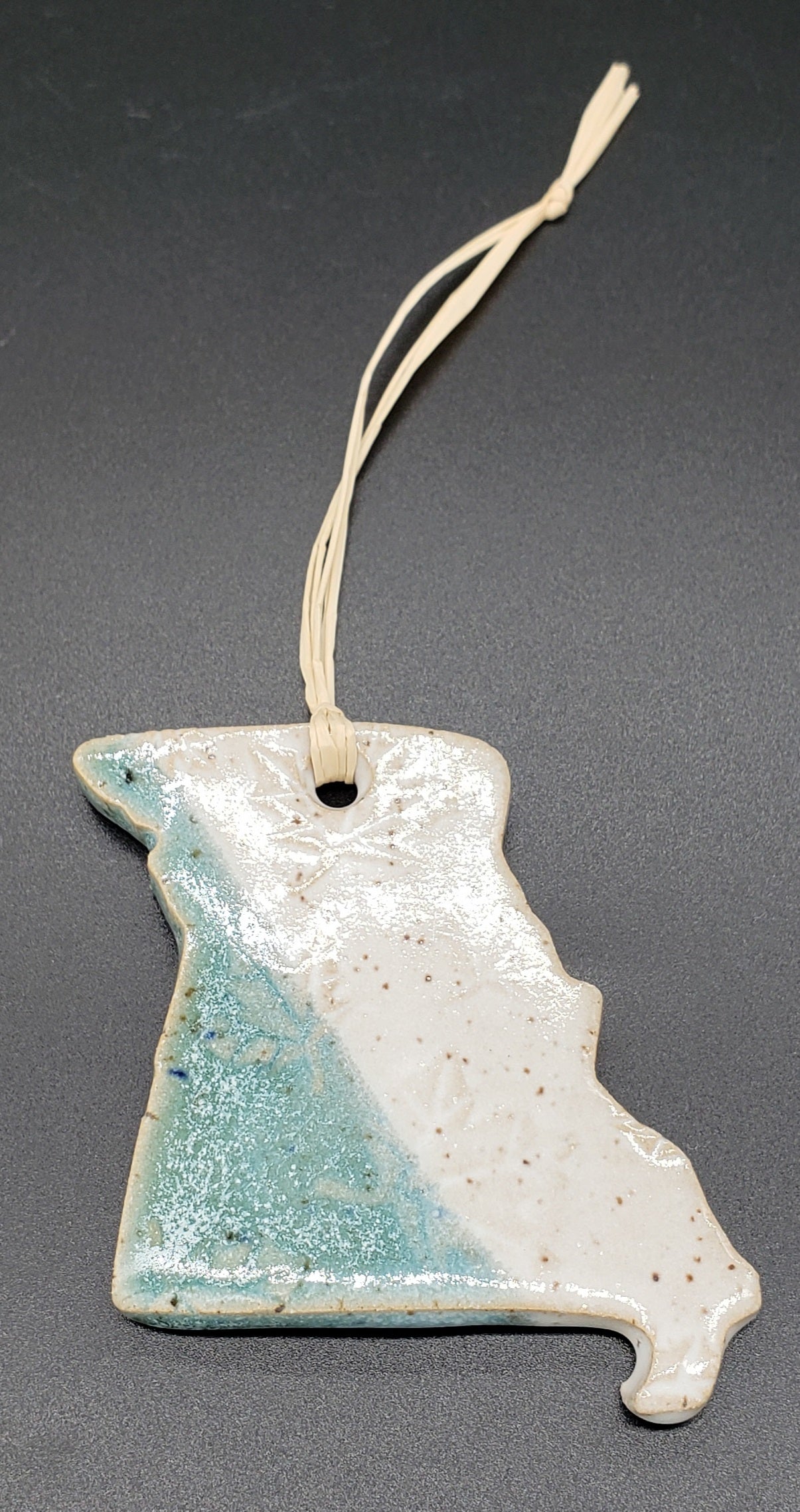 State Shape Ornaments (Assorted Color & Pattern)