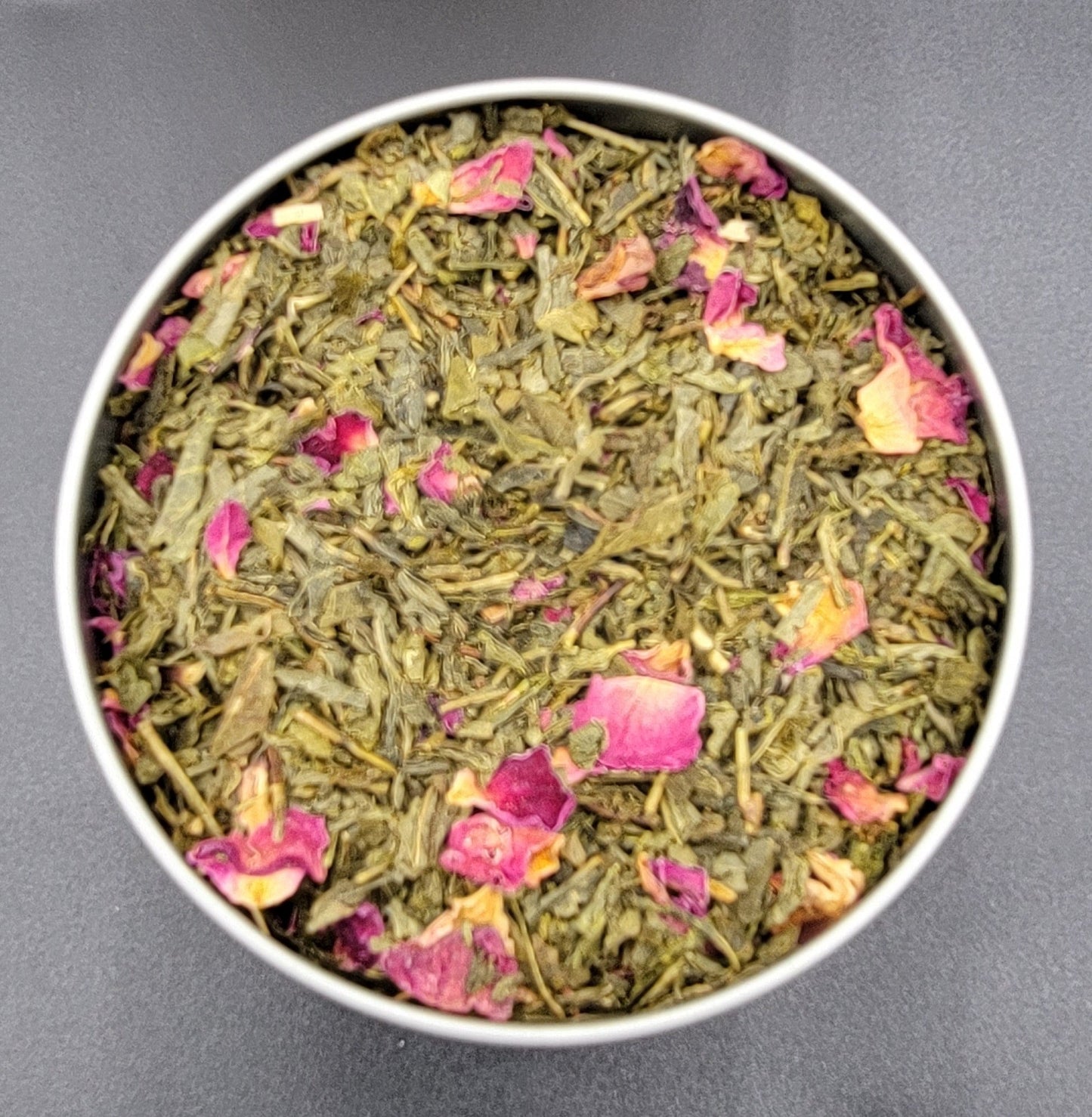 Organic Rose & Kyoto Cherry Green Loose-leaf Tea - 2oz