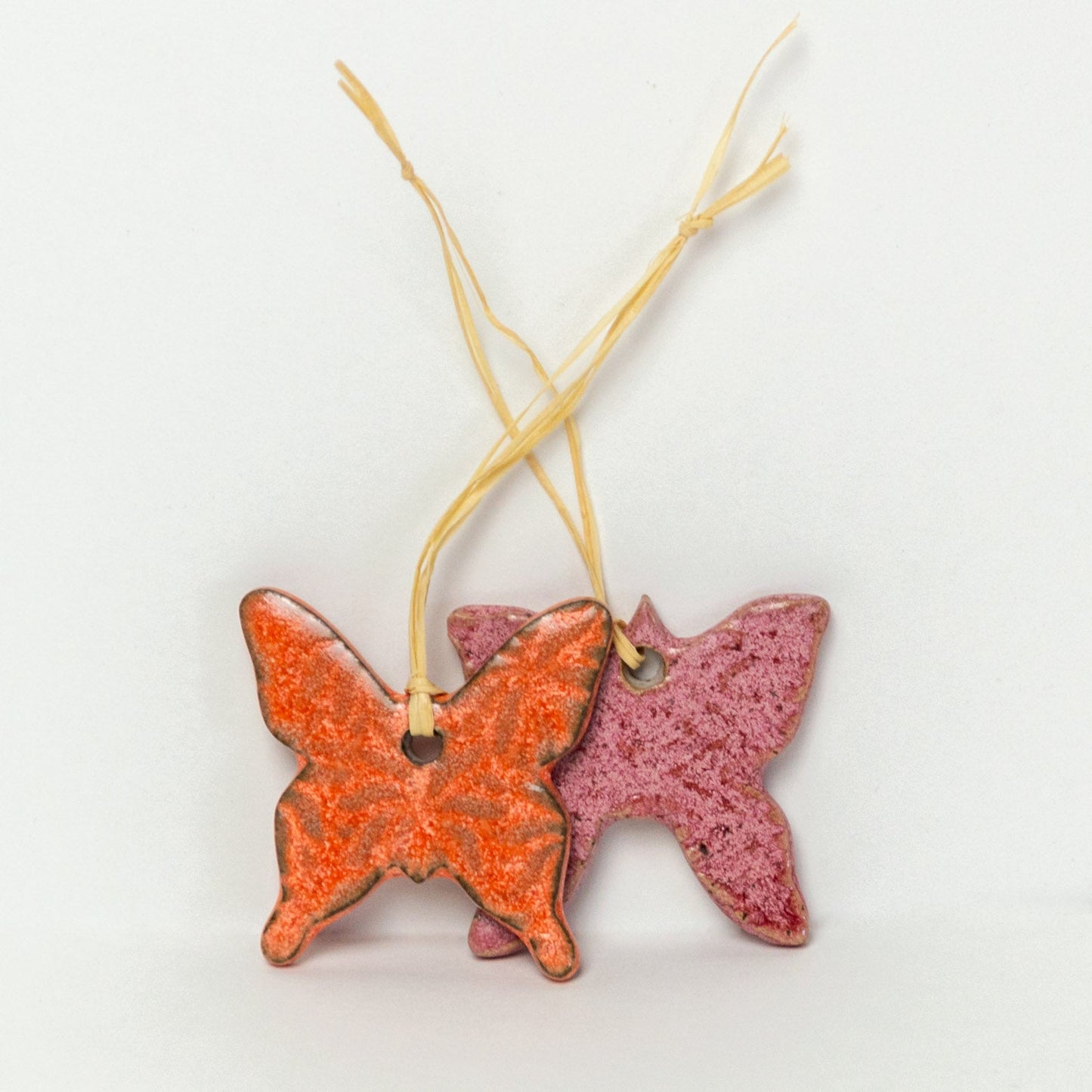 Butterfly Stoneware Ornament (Choice of Color)