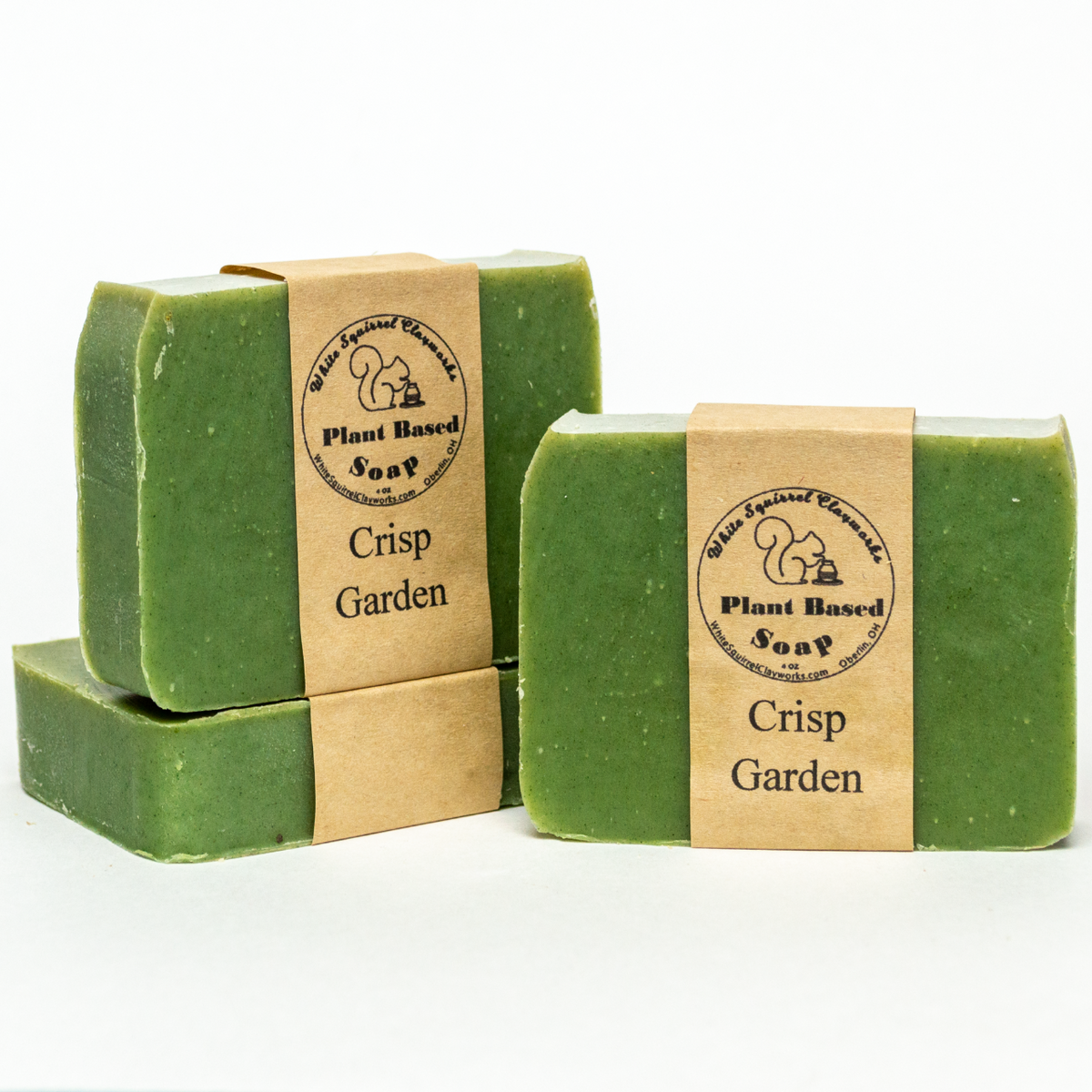 Crisp Garden - Handmade Vegetable Based Soap -4oz
