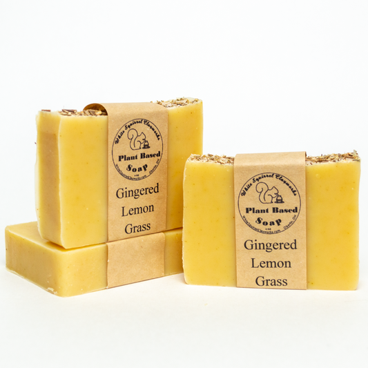 Gingered Lemon Grass Handmade Vegetable Based Soap - 4oz
