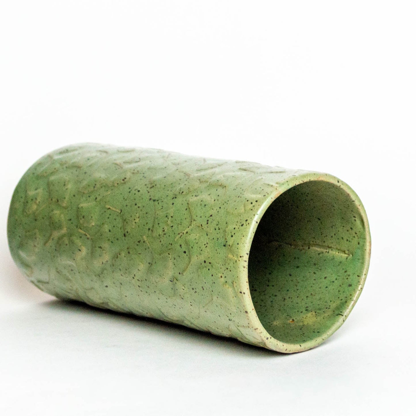 Ginkgo Green Vase