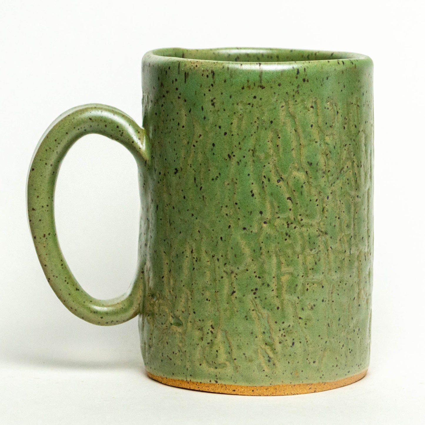 Santa Sasquatch Green 14oz Stoneware Mug