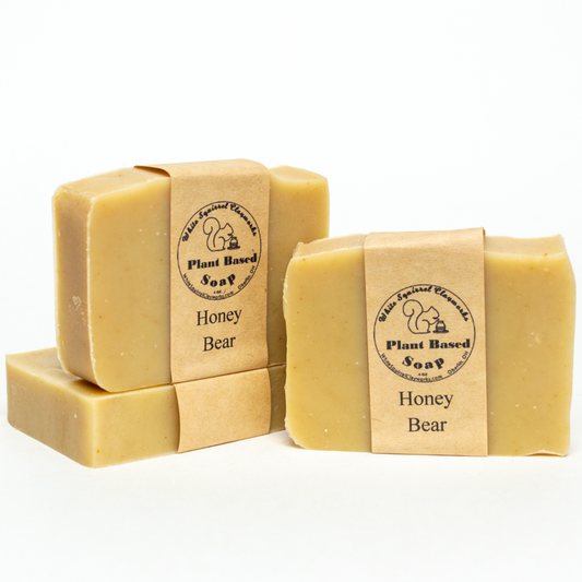 Honey Bear Hand Made Vegetable Based Soap - 4oz