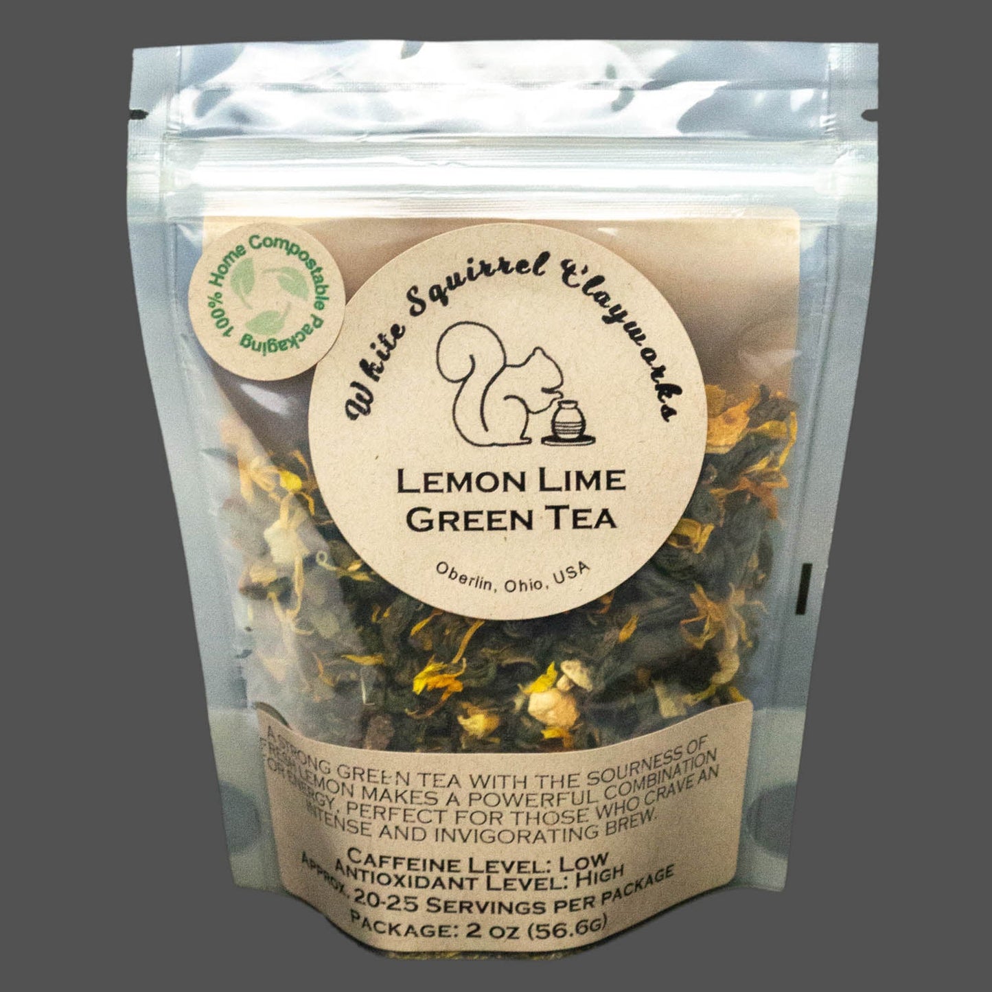 Lemon Lime Green Loose-leaf Tea - 2oz