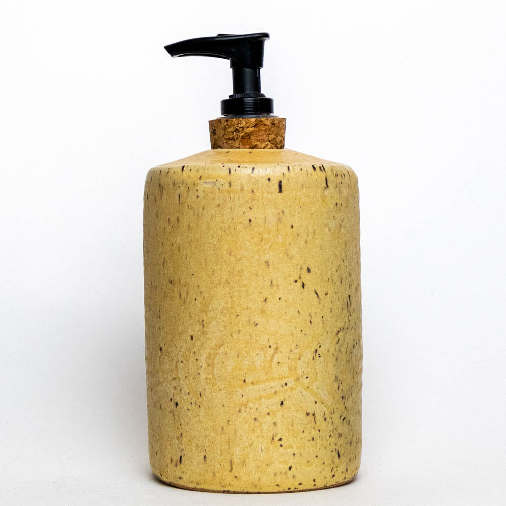 Lighthouse Design Beige Soap / Lotion Dispenser