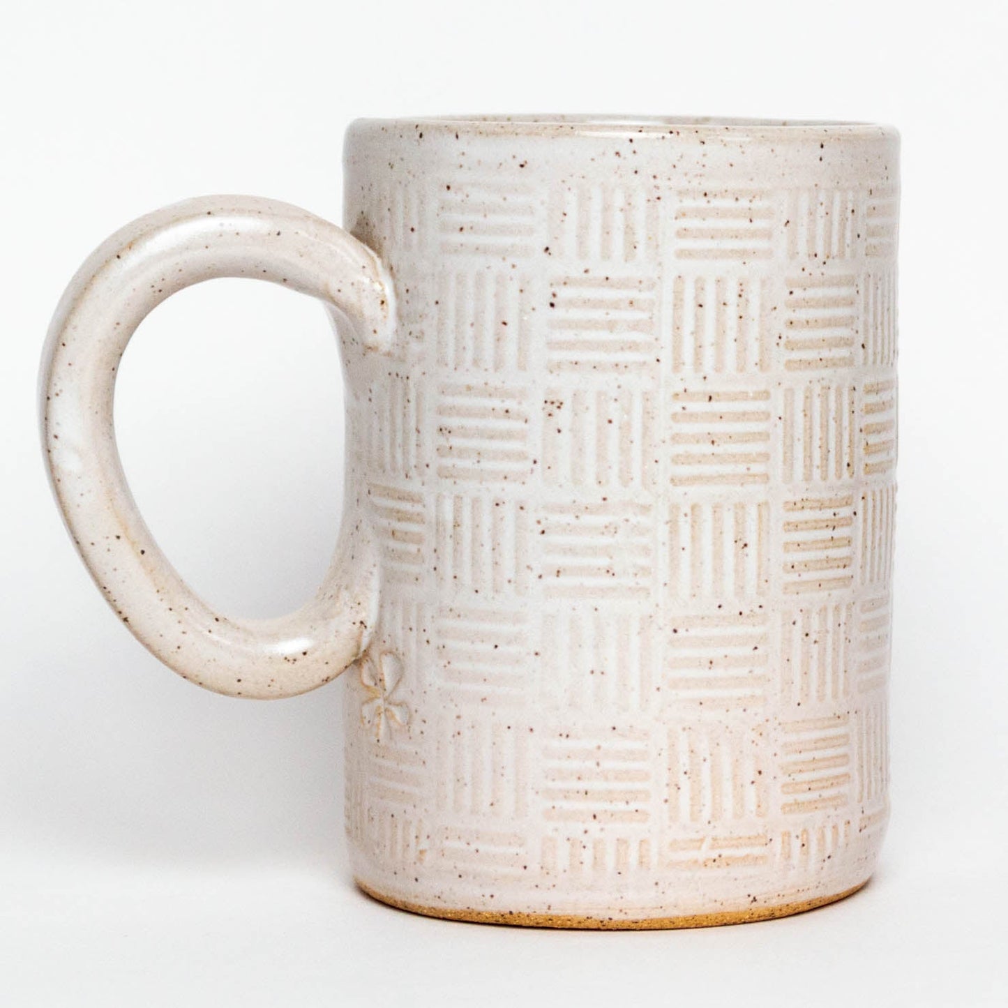 Art Deco Sunburst White 14oz Mug