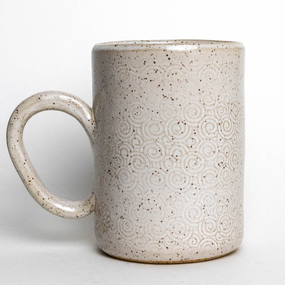 Red Rocket White 14 oz Mug