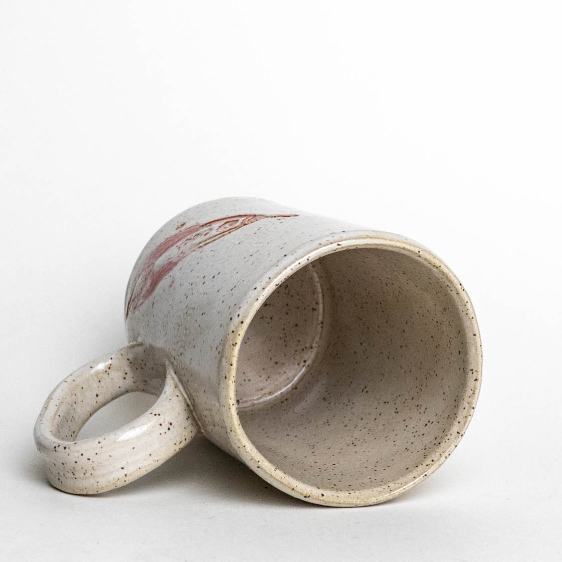 Red Rocket White 14 oz Mug