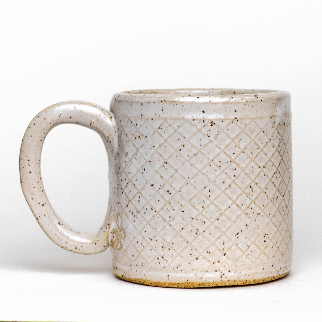 Robin Stoneware Handmade Ceramic White 10oz