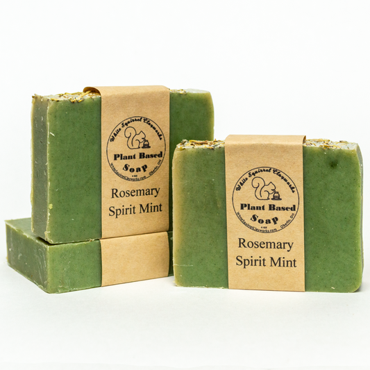 Rosemary Spirit Mint - Handmade Vegetable Based Soap -4oz