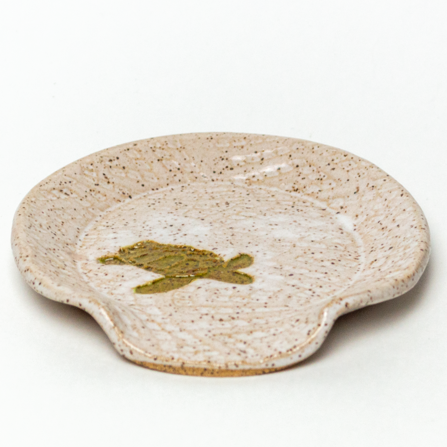 Sea Turtle White Spoon Rest