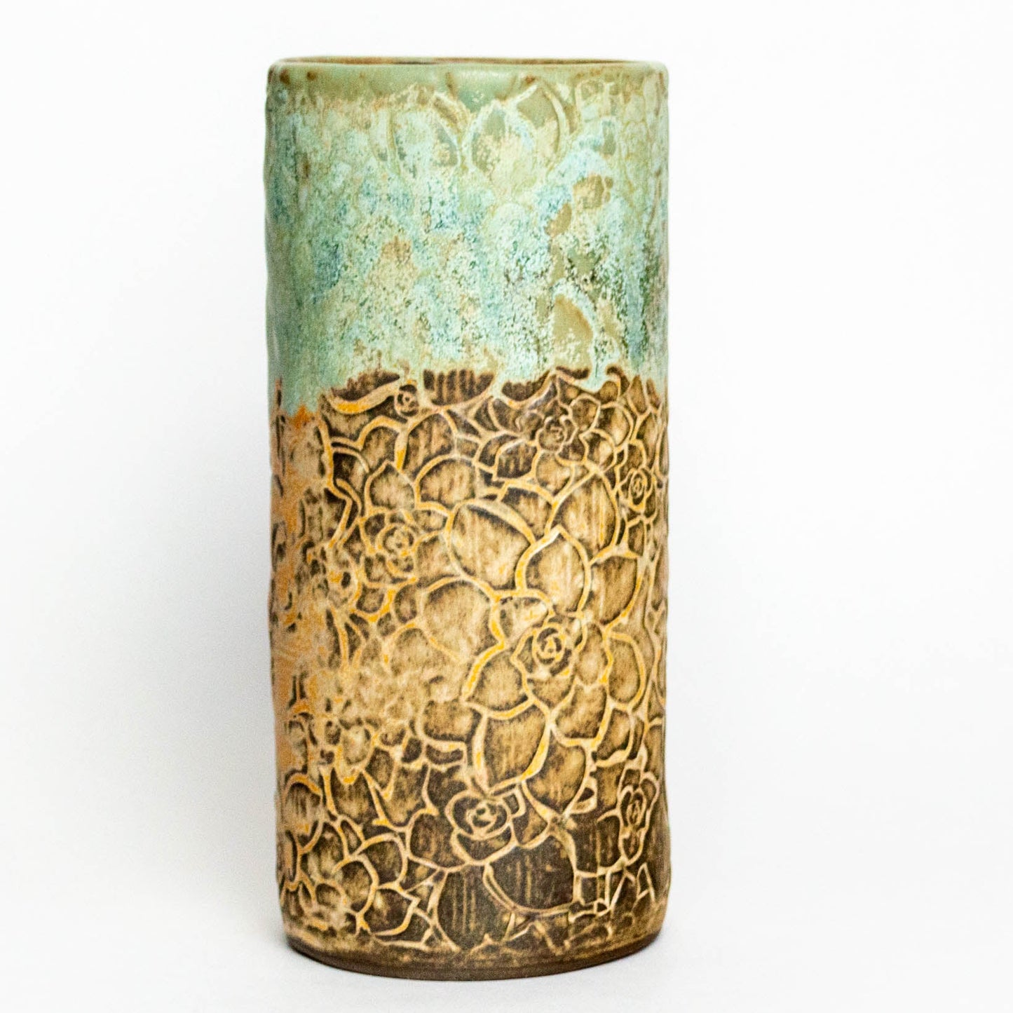 Succulent Green Vase