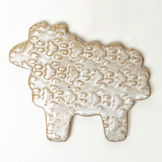 Sheep Stoneware Magnet (Available in 3 Color Options)