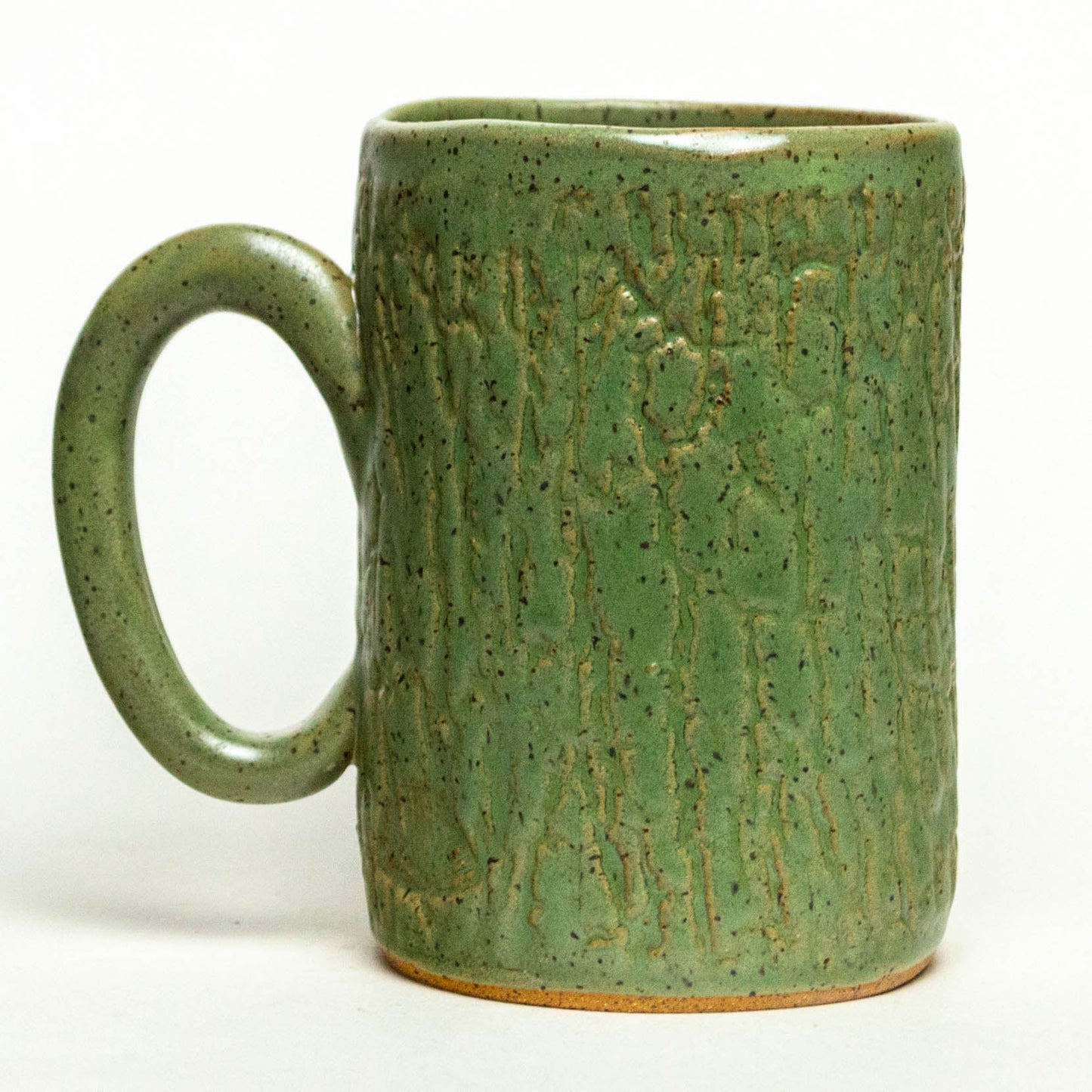 Yeti/Abominable Snowman Green Stoneware 14oz Mug